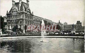 Modern Postcard The beautiful corners of Paris Louvre Palace Flora Pavilion