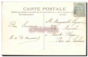 Postcard Old St Germain en Laye The castle view & # 39ensemble