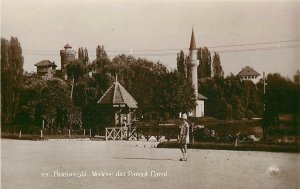 Postcard C-1910 Bucarest Romania Carol Park towers FR24-2284