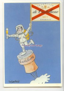 ad0967 - De Castellane Champagne, Out of This World - Modern Advert Postcard