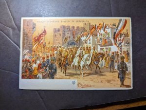 Mint Germany Postcard Kaiser Wilhelms Entry Into Jerusalem