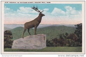 Massachusetts Mohawk Trail Elks Memorial On Whitcomb Summit