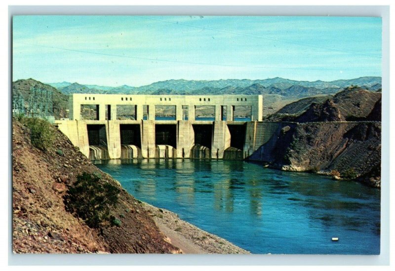 Vintage Fishing Village Parker Dam By The Needles, CA Postcard F84
