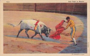 Bull Fight In Mexico Curteich