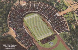 Postcard The Stadium Duke University Durham NC