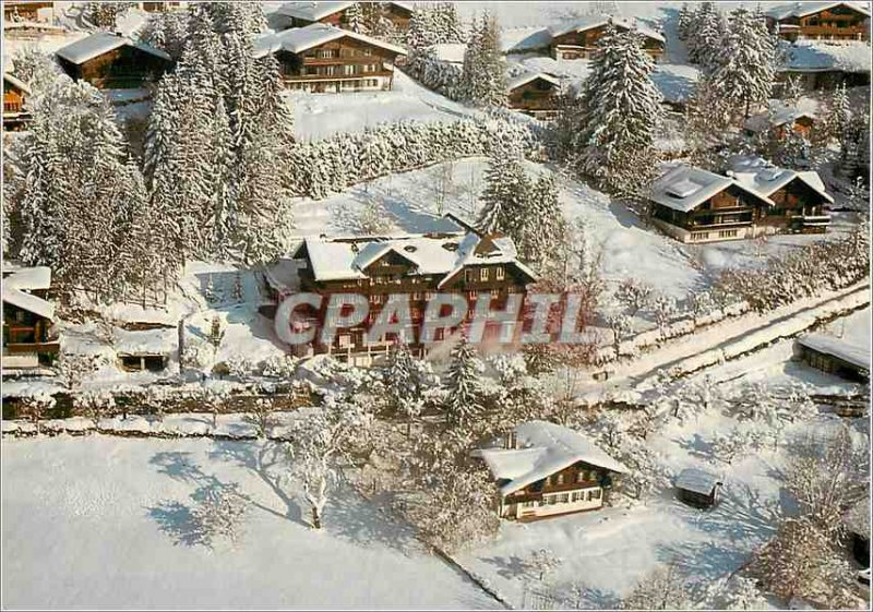 Postcard Modern Chalet Firó Institute Rosey Gstaad