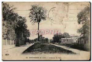 Old Postcard The Country Brevannes Entree