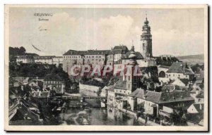 Old Postcard Schloss Krummau