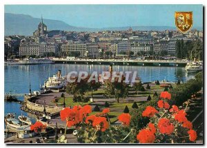 Modern Postcard Geneve La Rade