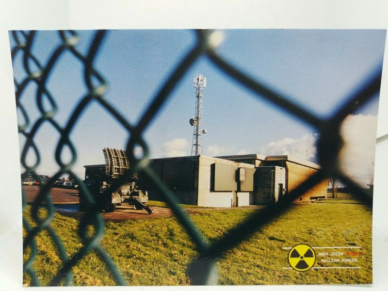 Hack Green Secret Nuclear Bunker Nantwich Cheshire Vintage Postcard