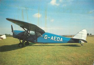 The Puss Moth Aircraft Plane Postcard
