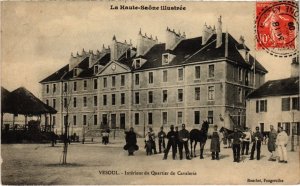 CPA Vesoul Interieur du Quartier de Cavalerie (1273339)