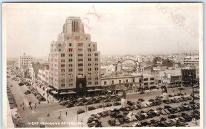 c1930s Mexico City RPPC Edificio La Nacional in Avenida Juárez Square Photo A150
