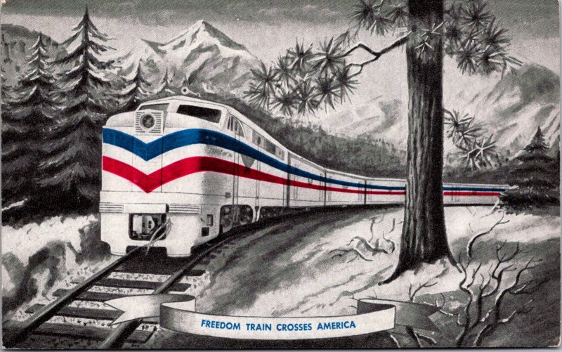 Freedom Train Truman 1947 American Heritage Foundation museum bold graphics