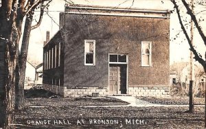 Grange Hall in Bronson, Michigan