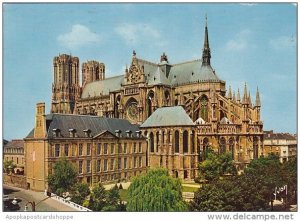 France Reims L'Abside de la Cathedrale 1970