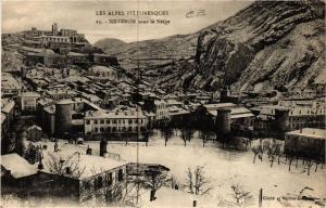 CPA SISTERON sous la Neige (683651)