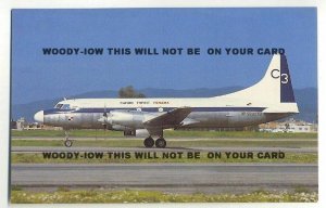 ac263 - Panama Cargo Three Convair 580 , HP-1222CTH at Bogota - postcard