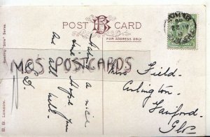 Genealogy Postcard - Field - Arlington, Fairford, Gloucestershire - Ref. R1258