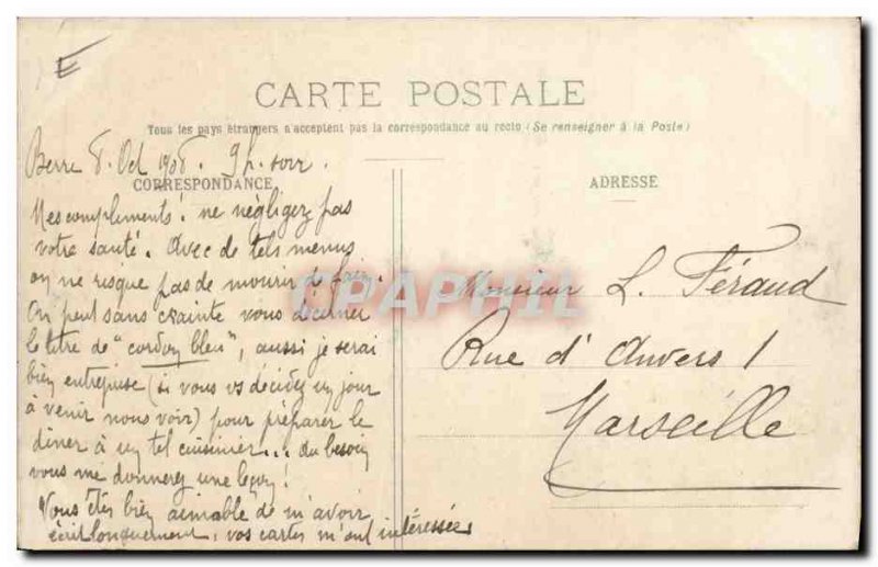 Postcard Old Berre Screening TOP salt