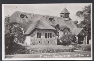 Isle of Wight Postcard - St Agnes Church, Freshwater Bay    RS10363