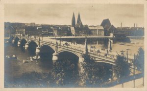 Germany Frankfurt Oderbrücke Vintage RPPC 07.97