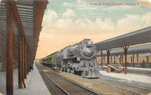 Train at Union Station Albany, New York