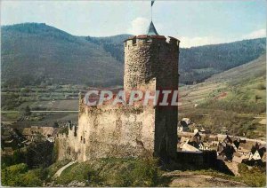 Modern Postcard Kaysersberg (Haut Rhin) Chateau du Donjon anterior to 1227