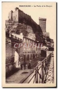 Old Postcard Beaucaire The Door And The Dungeon