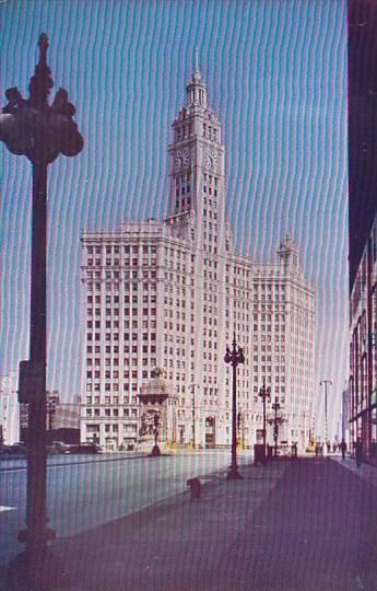 Illinois Chicago Wrigley Building