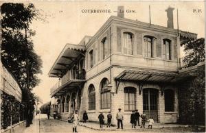 CPA COURBEVOIE La Gare (412749)