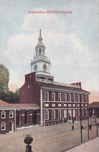 Pennsylvania Philadelphia Indendence Hall 1907