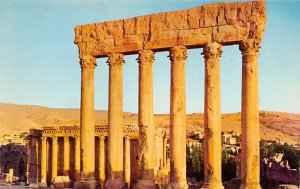 Uralt Ruinen Baalbek, Lebanon , Carte Postale Unused 