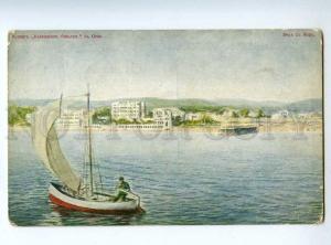 223512 RUSSIA Sochi view from sea Caucasian Riviera Vintage