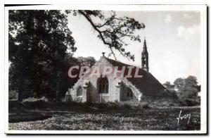 Old Postcard Pont Aven Finistere Chapel of Love Wood in Tremalo