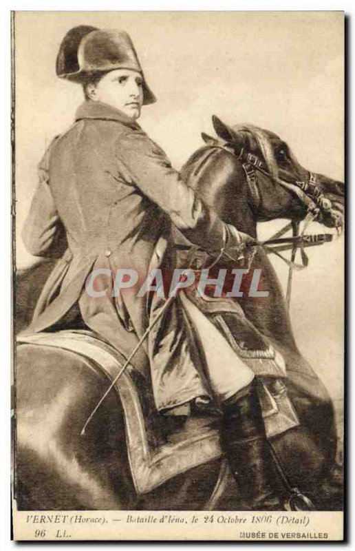 Old Postcard Napoleon 1st Battle of Vernet & # 39Iena 24 October 1806 Museum ...