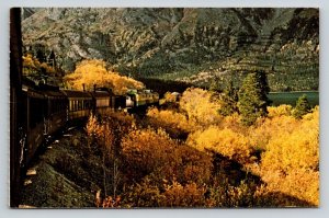 1980  White Pass & Yukon Railroad  Skagway  Alaska    Postcard