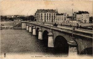 CPA ROANNE Le Pont et le Quai de la Loire (339090)
