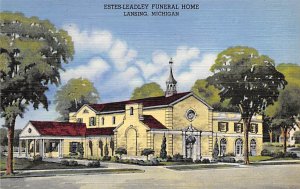 Estes-Leadley Funeral Home Lansing, MI USA Funeral Home Unused 