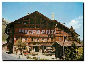 Modern Postcard Maloja Hotel Schweizerhaus