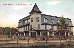 Hotel Dunkle Jersey Shore Pennsylvania 1910 postcard