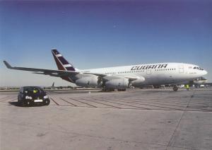 CUBANA, IL-96-300, unused Postcard