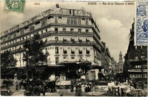 CPA PARIS 9e - Rue de la Chaussée d'Antin (77861)