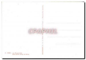 Modern Postcard The Paris booksellers