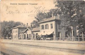 bc65377 Jasenova Bahnhof Railway Station Train Chemin de fer Palyaudvar slovakia