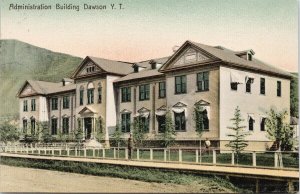 Dawson YT Yukon Administration Building #329 Unused Zaccarelli Postcard E88