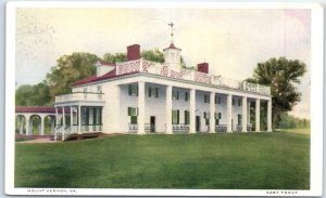 Postcard - Mount Vernon, Virginia, USA