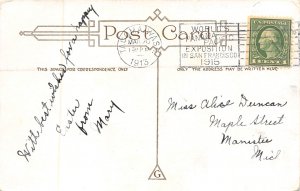 EASTER 1913 Postcard Resurrection Day Dove