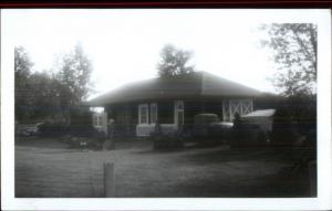 Illinois? - Truck & Bldg St. Elmo Station 1968 on Back PHOTO PHOTOGRAPH