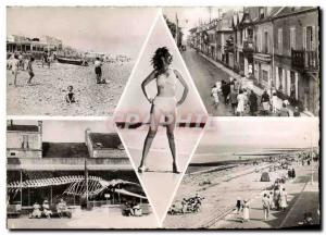 Postcard Modern Luc Sur Mer Pin UpBaleine